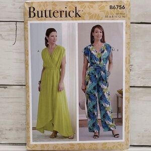 ⭐️5 for $28⭐️ NEW Butterick B6756 Women’s Sewing Patterns UNCUT